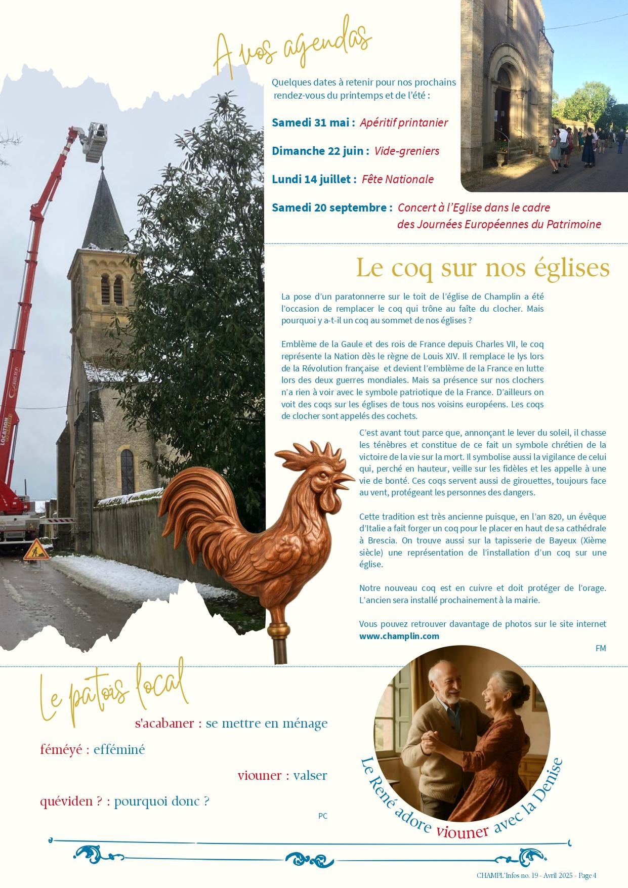 Champl infos 19 avril 2025 page 0004