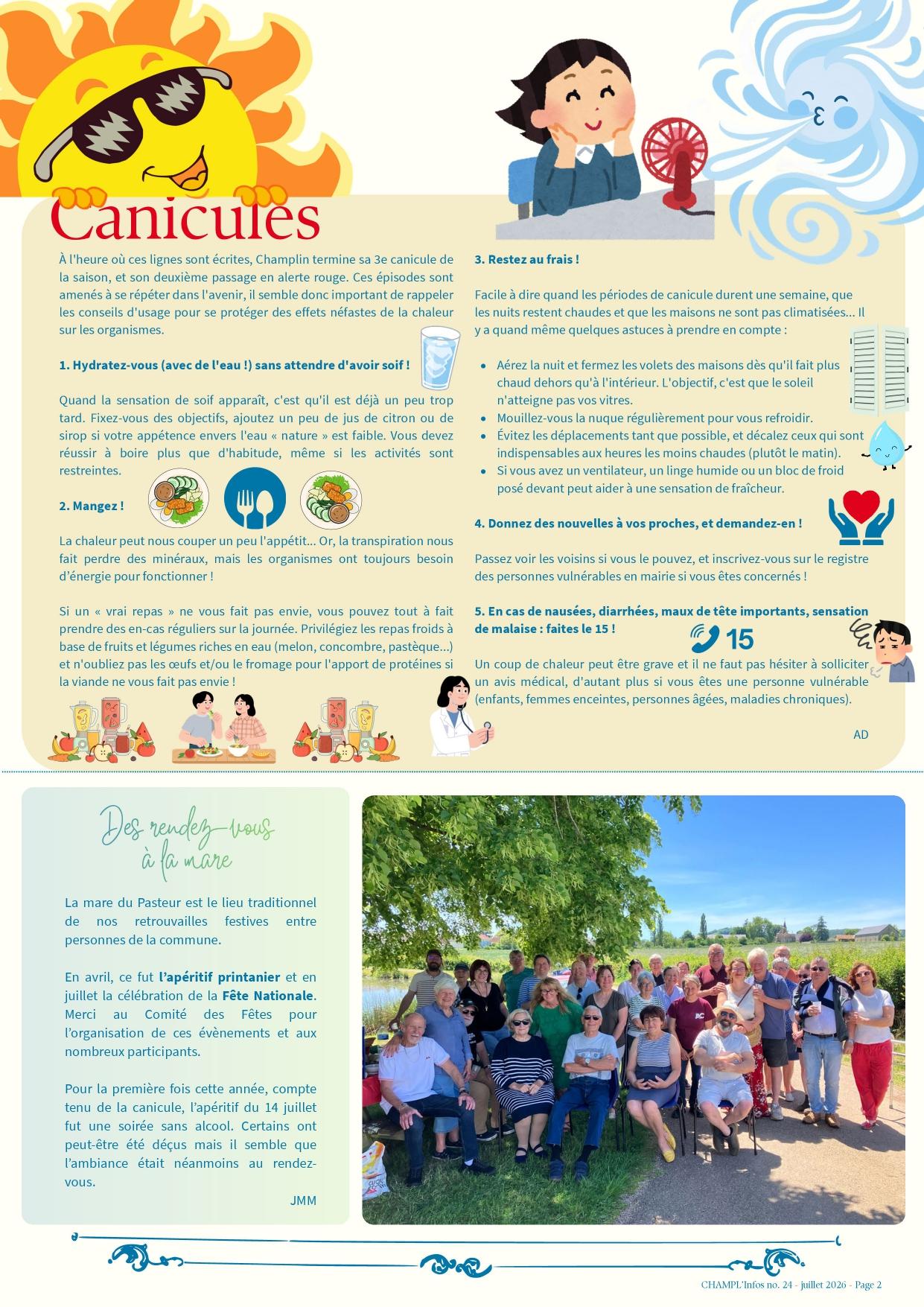 Champl infos 24 juillet 2026 page 0002