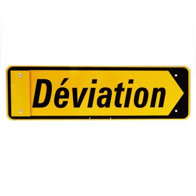 Deviation scaled